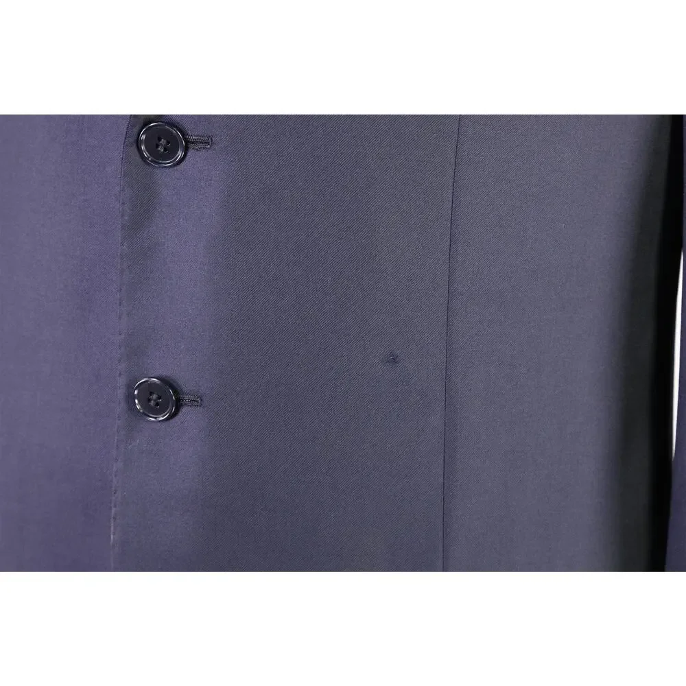Tincati Milano Saint Andrews Navy Blue 3-Btn Wool Blazer Jacket 40R